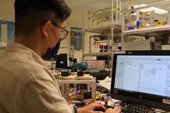Borderless Lab live experiment interface