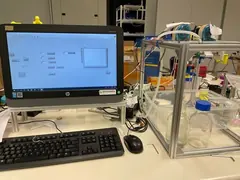 Borderless Lab remote experiment setup