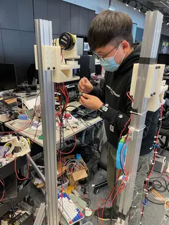 Exoskeleton controller setup