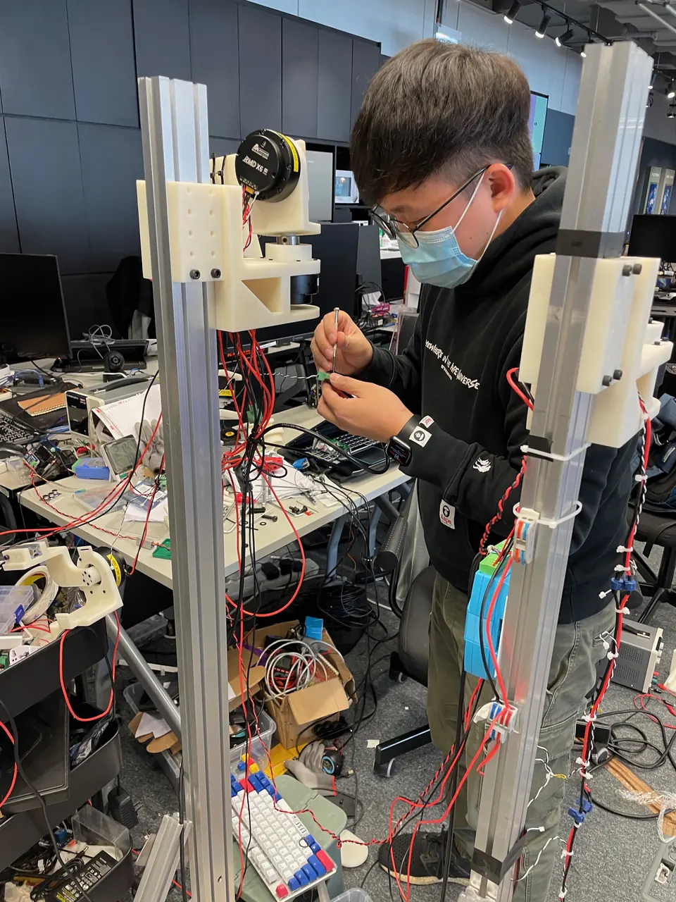 Exoskeleton controller setup