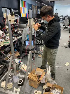 Exoskeleton robot joint detail