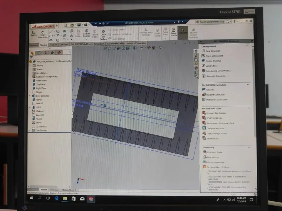 Microwave heating CAD concept